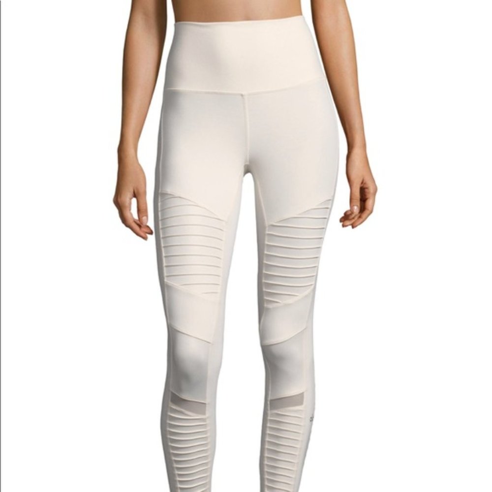 Alo High Waist Moto Leggings